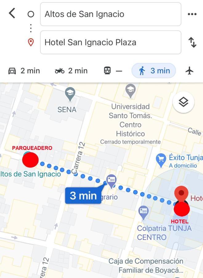 Hotel San Ignacio Plaza Tunja Zewnętrze zdjęcie
